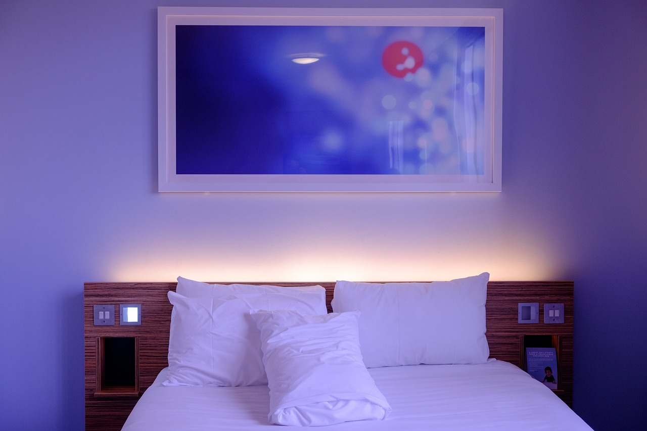 Clean hotel room